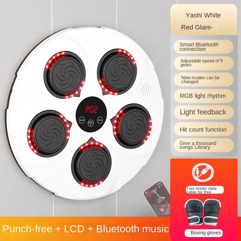 Intelligent Music Boxing Machine Wall Target Training Reaction Target Home Hanging Wall Children's Focus Mitts Sanda Decompression Wall