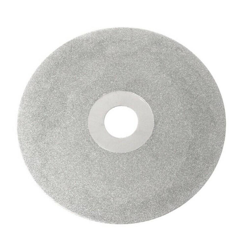 4" 100mm  Diamond Coated Flat Lap Wheel Lapidary Grinding Polishing Disc