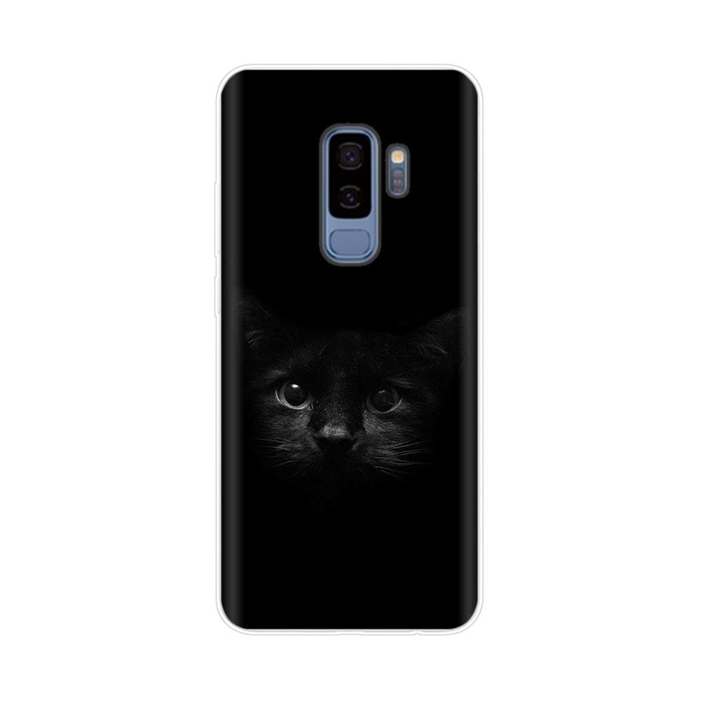 Stoßfeste Hülle Für Samsung Galaxy S9 Plus Hülle Handyhülle Tiere Bemalt Weiches TPU Hülle Für Samsung Galaxy S9 S9+ S 9 Fundas
