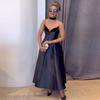 European and American Women's New Fashion Elegant and Stylish V-Neck African-Style Dress Long Dress Sexy Dress