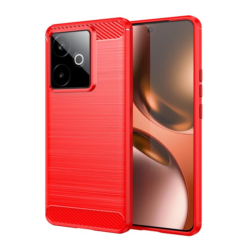 For Realme GT 7 Case Shockproof Soft TPU Silicone Carbon Fiber Back Cover For Realme GT 7T 7 Global Case For Realme GT 7 Case