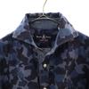 Psycho Bunny camouflage Long sleeve shirt S Blue Logo Patch Golf Men's Used