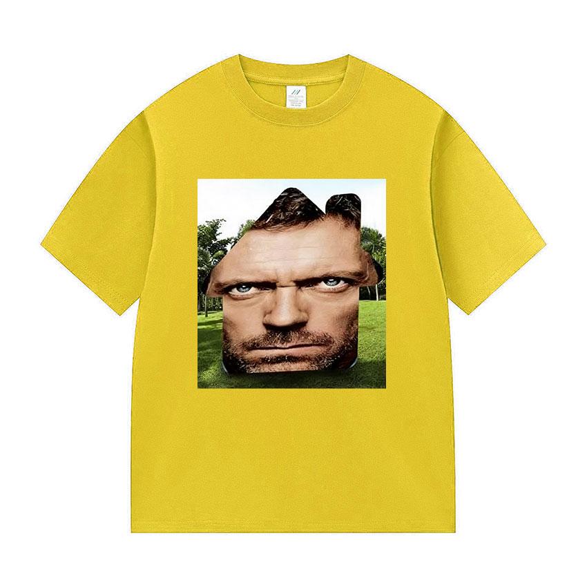 Dr Gregory House MD Śmieszny Mem Graficzny Koszulka Unisex Odzież Damska Moda Krótki Rękaw T-shirt Casual 100% Bawełna Okrągły Dekolt Koszulki