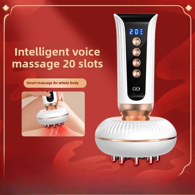 Electric Massage Brush, Shoulder and Neck Thermostat, Abdominal Rub Electric Scraping Instrument, Vibration Dredging Instrument, Whole Body Massage