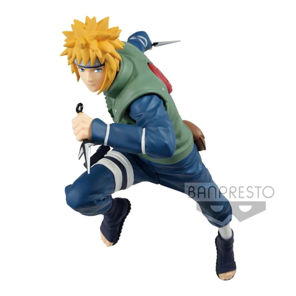 BANPRESTO NARUTO - Naruto Shippuden - Vibration Star Namikaze Minato Statue 7 Inch