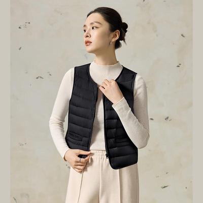 Gilet imbottito leggero da donna Yiliteng in piuma d'anatra YTMJH5626