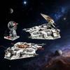 309PCS Air Combat Aircraft 75259 Ship Space War Snowspeeder Action Figures Assemble Building Blocks Toy Ornament Model Bricks