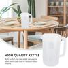 1Pcs 4000Ml Large Capacity Plastic Pitcher Cold Water Juice Tea Coffee Pitcher Transparent Safe Material Easy Wash for Milk Tea