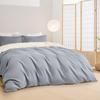 Mercury Home Textiles Brushed 4-Piece Solid Bedding Set