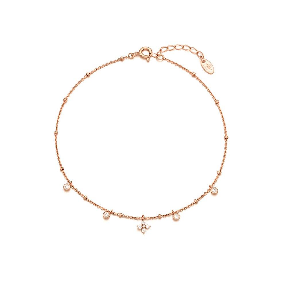 [Rosemont] Silver Anklet Rc0282