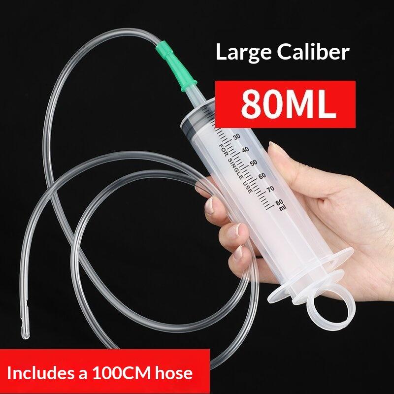 Durable Large Capacity Plastic Syringe 60Ml-500Ml Car Oil Extractor Is Suitable For Laboratory Dispensing Glue Dispensing Use