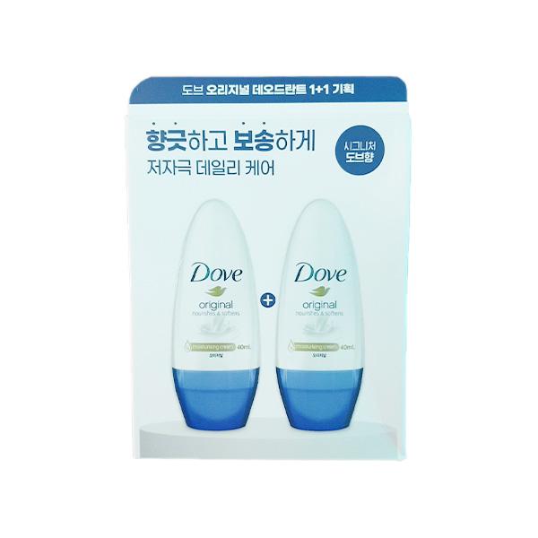 Dove Original Deodorant Roll-on 40ml x 2P One thing