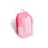 Adidas Linear Org Letter Logo Polyester Backpack Unisex Backpacks Pink DT8619