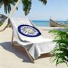 Leeds logo Beach Towel, Large Soft Quick Dry Towel for Beach Camping Swimming