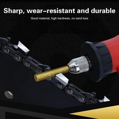 5 Pz 4/4.8/5.5mm Durevole Resistente all'Usura Squisita fattura Lime per macinazione di bave Smeriglio Abrasivo per motosega Affilatrici per bave per metallo