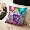 Cartoon My L-LittleS P-PonyS Pillow Anime Pillow Sofa Bed Head Pillow Cover Cushion Cover 45x45 Cm Fashion