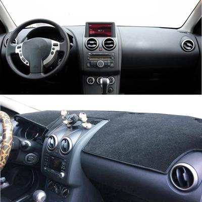 For Nissan Qashqai Rogue J10 2006-2012 2013 Car Accessories Dashboard Cover Dash Mat Anti-UV Dashmat Sunshade Carpet Rug LHD RHD