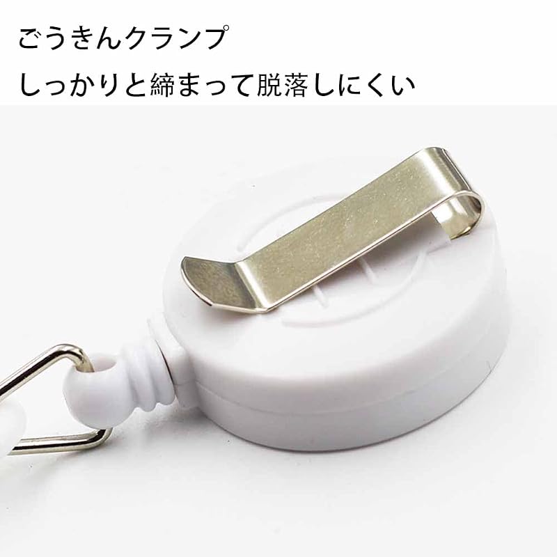 Pocket Watch for Nurses, Convenient Clip-on, Retractable, Waterproof, Easy To Read, Unisex.