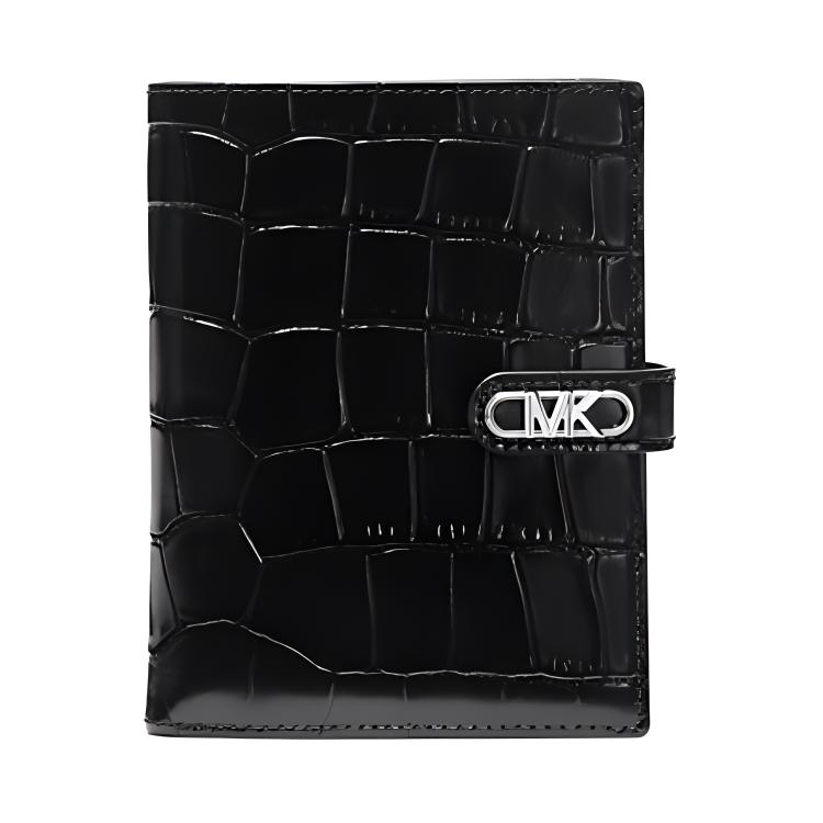 

Michael Kors MK Empire Crocodile Embossed Leather Wallet Women wallet Black 32F4S8EF6E-BLACK Basic Set (Bag+Box)