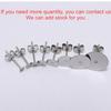 20-100 teile/los Gold Edelstahl Blank Post Ohrring Bolzen Basis Pins Mit Ohrring Stecker Erkenntnisse Ohr Zurück Für DIY Schmuck Machen