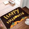 Halloween Cartoon Pumpkin Door Mat Carpet Kitchen Bedroom Living Room Home Rugs 60/80/90cm
