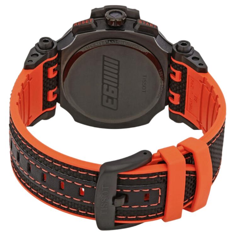 Tissot Race Collection Quartz Movement 100m Water Resistance Men's Watches Watch 47.6mm Black Dial T115.417.37.057.01