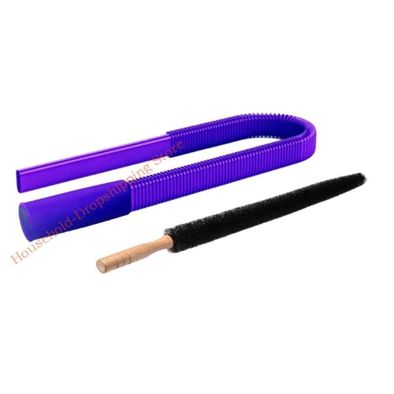 Dryer Vent Cleaner Kits Universal Vacuum Hose Attachment and Lint Brush Quickly Lint Remover for Dryer Vents Enduring