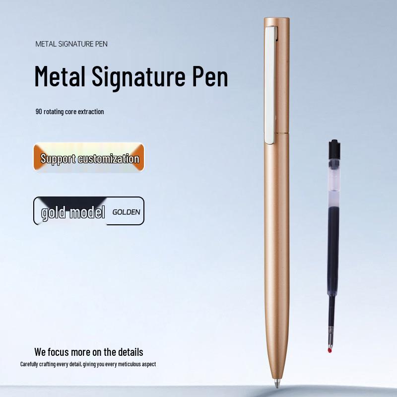 Xiaomi Multi-Color Metalen Gel Balpen voor Zakelijk & Kantoor, Personaliseerbaar met Logo.
