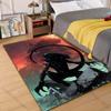1PC Alien creature ruins sky Print Carpet Rug for Living Room Bedroom Sofa Doormat Home Decor Non-slip Floor Mat