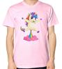 Unicorn Farting Rainbow T-Shirt Men Women Unisex Top