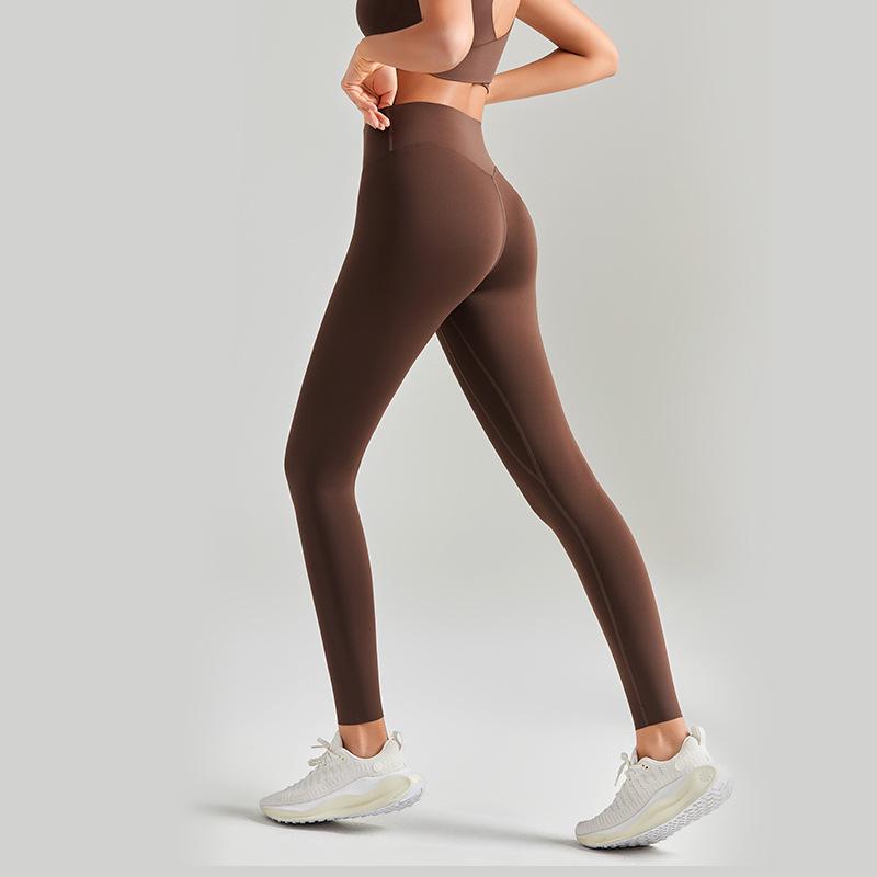 High Waist Hip Lift Yoga Leggings for Women - No Visible Lines, Perfect for Pilates and Fitness.