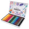Erasable Colored Pencils 36 Colors Kids Adults Bulk Set for Students Art Drawing Doodle Colour
