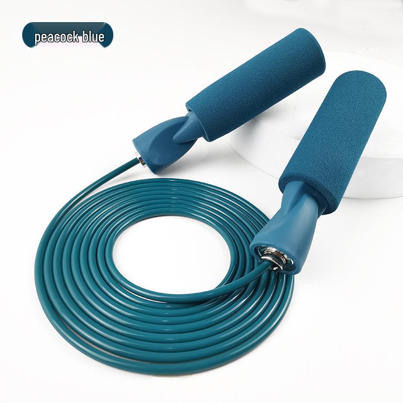 Adult Fitness Skipping Rope - Durable Steel Wire for Exercise & Fat Burning, Ideal for Students and Home Workouts.