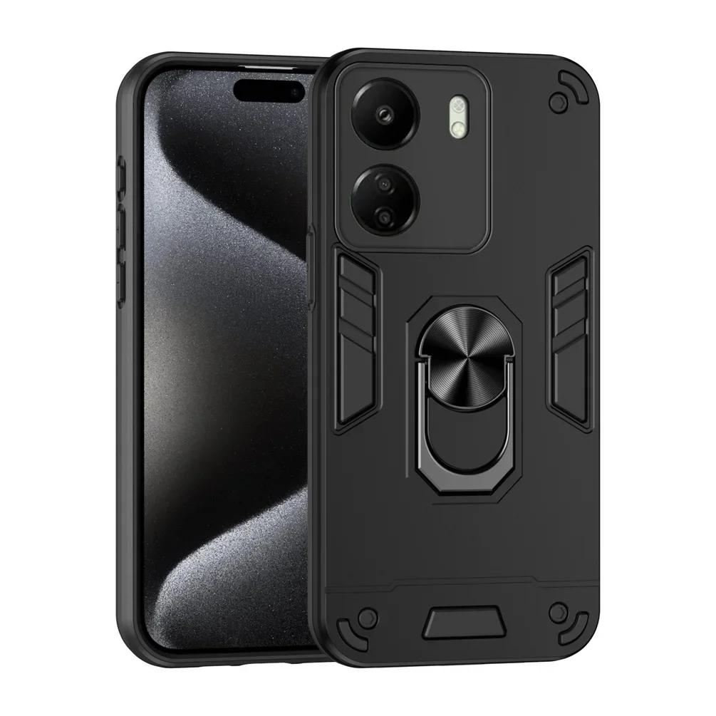 Shockproof  Armor Case for Xiaomi Redmi Note 13 Pro Plus 4G 5G 12 11 10 13C 12 12C 10C 10 A3 A2 K60 Ultra Magnetic Stand Cover