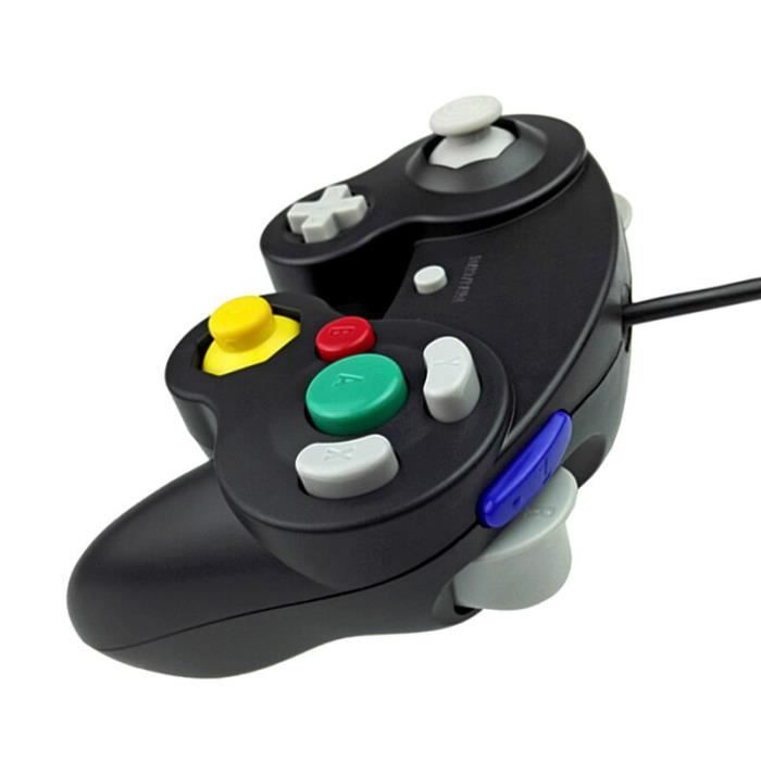 For Gamecube PC USB Wired Controller Gamepad Joypad for Nintendo Consoles for NGC GC for Computer Gamepad - PURPLE Type