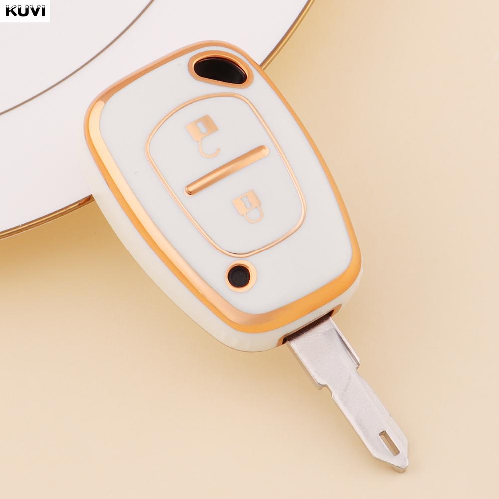 2 Buttons Tpu Style Car Key Case Cover Shell Protector For Vauxhall Opel Vivaro For Renault Movano Trafic Kangoo Accessories