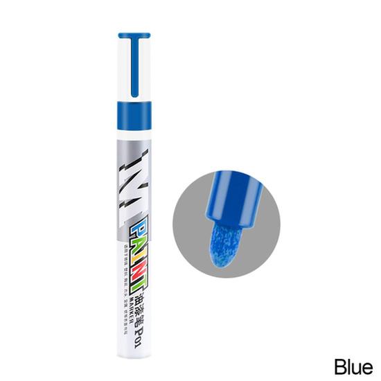 White Waterproof Cars Wheel Tire Oily Mark Pen Auto Rubber Tyre Paint Pen Cd Metal Permanent Paint Marker Graffiti Touch Up Touchup Paint2