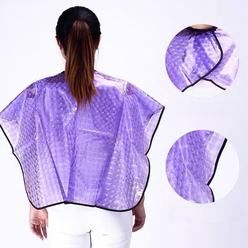 Hair dyeing cape, short style universal cape, suitable for hairdressers, hair dye protection cover, easy to clean