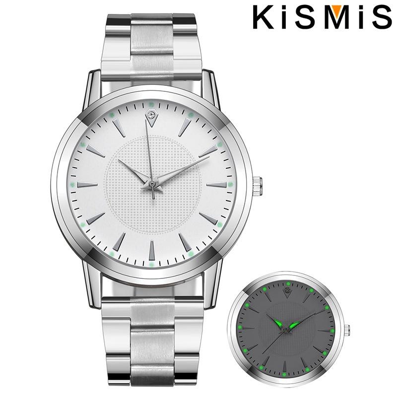 Couples Luminous Steel Band Watch Quartz for Men and Women Gift Fashion Watch Adjustable Band Stylish Couple Watches