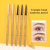 Ultra Fine Triangle Eyebrow Pencil Precise Brow Definer Long Lasting Waterproof Blonde Brown And Coffee Eye Brow Makeup 3 Colors