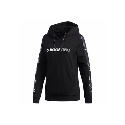 Neo Favorite Hoodie Casual Sport Pullover Women Tops Black FK6928