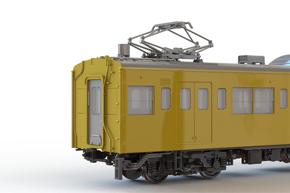 PLUM JR East 201 Series DC Train Local Line Moha 200 Display Model Unpainted Assembly Plastic Kit PP130 1/80 Chuo-Sobu 201/Moha