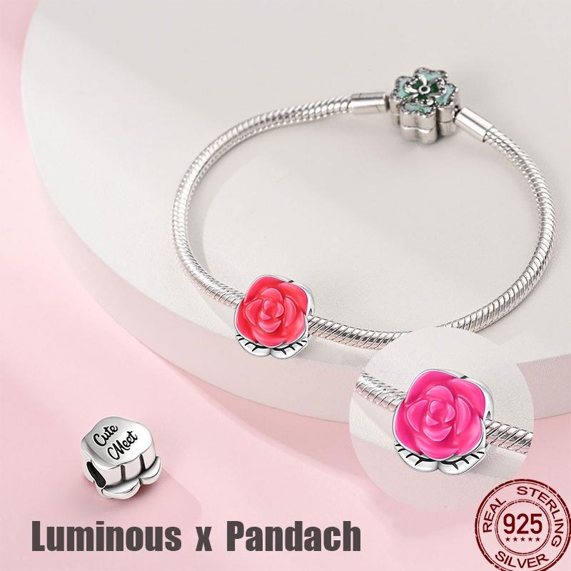 Luminous Firefly Star Moon Cherry Catcopper Pendant Beads 3Mm Diy For Women Exquisite Jewelry Making Gift