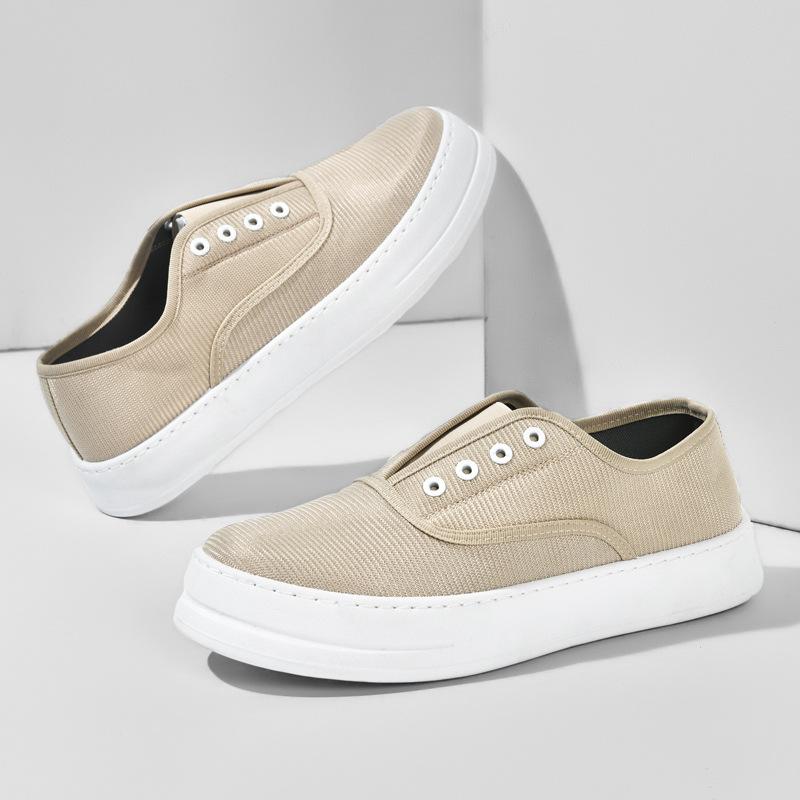 

Парусиновые туфли мужские летние туфли для сноуборда мужские легкие повседневные туфли японские простые тканевые туфли универсальные однопедальные мокасины 44 хаки