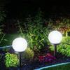 Outdoor Ground Lamp Solar Powered Garden Patio Landscape Waterproof Ball