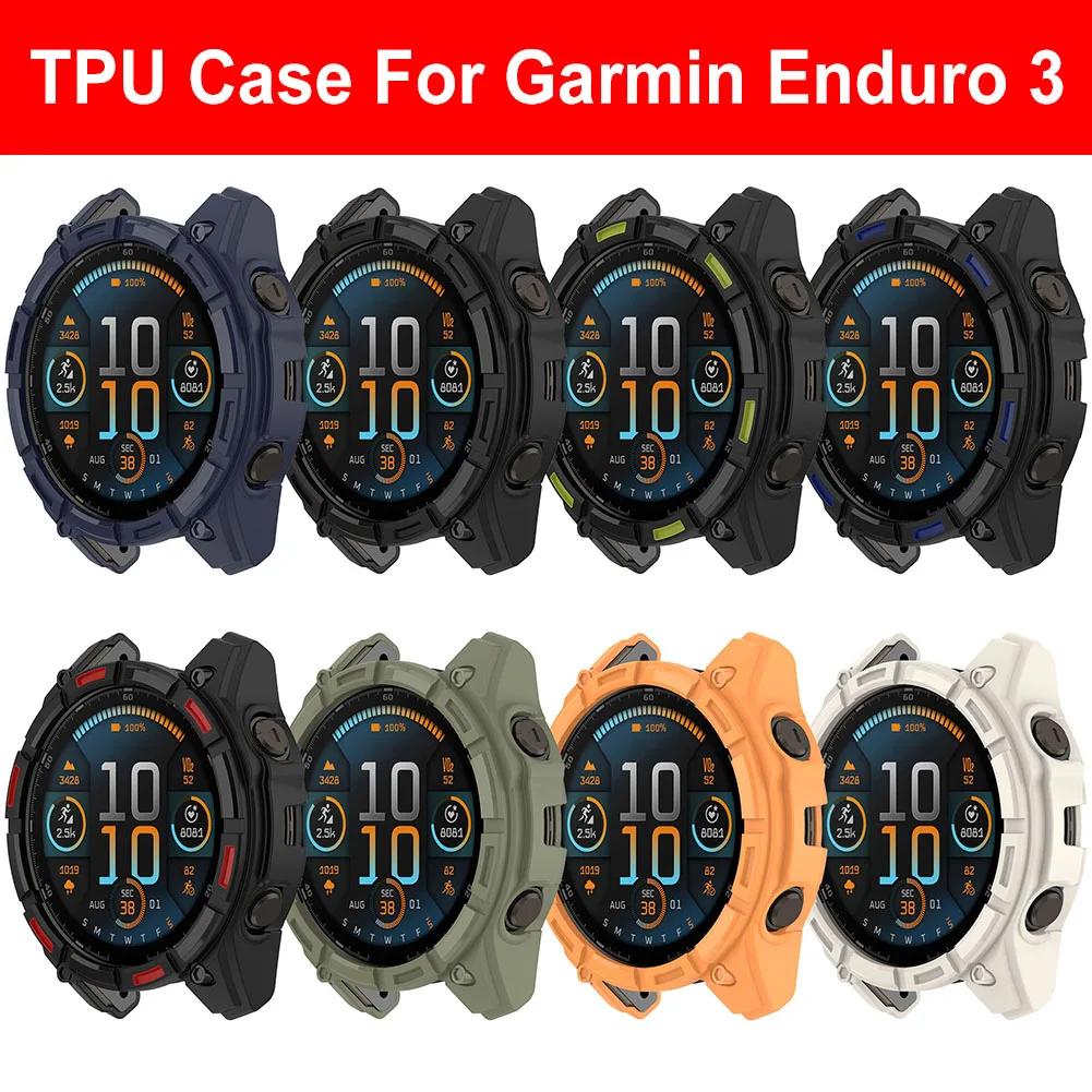 High Quality TPU Hollow Case Protector Shell for Garmin Enduro 3 Smart Watch with Anti Scratch and Drop Protection