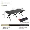 Portable Aluminum Folding Table and Chair Set for Outdoor Camping, Picnic, BBQ