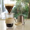 POKETLE Glass Tumbler with Lid, 330ml, Double-Walled, Heat-Resistant, Dishwasher-Safe, BPA-Free, Vidro 330, Ivory