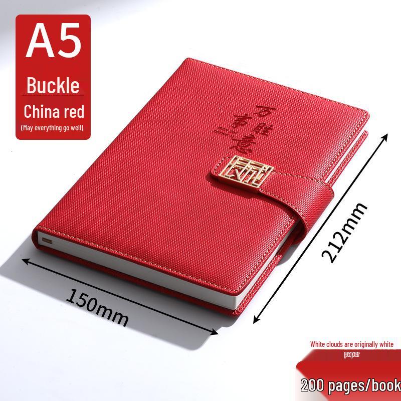 A5 Custom Logo Thickened Business Notebook Gift Set with Diary