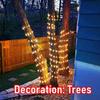 8 Function Remote Control LED Fairy Lights USB String Lights Christmas Garland for New Year Wedding Party Tree Garden Decoration